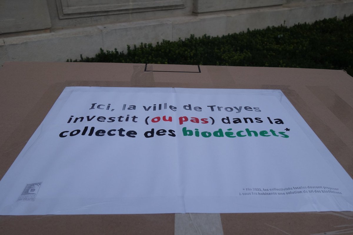 Biodéchets : Des points d'apport volontaire apparaissent à Troyes